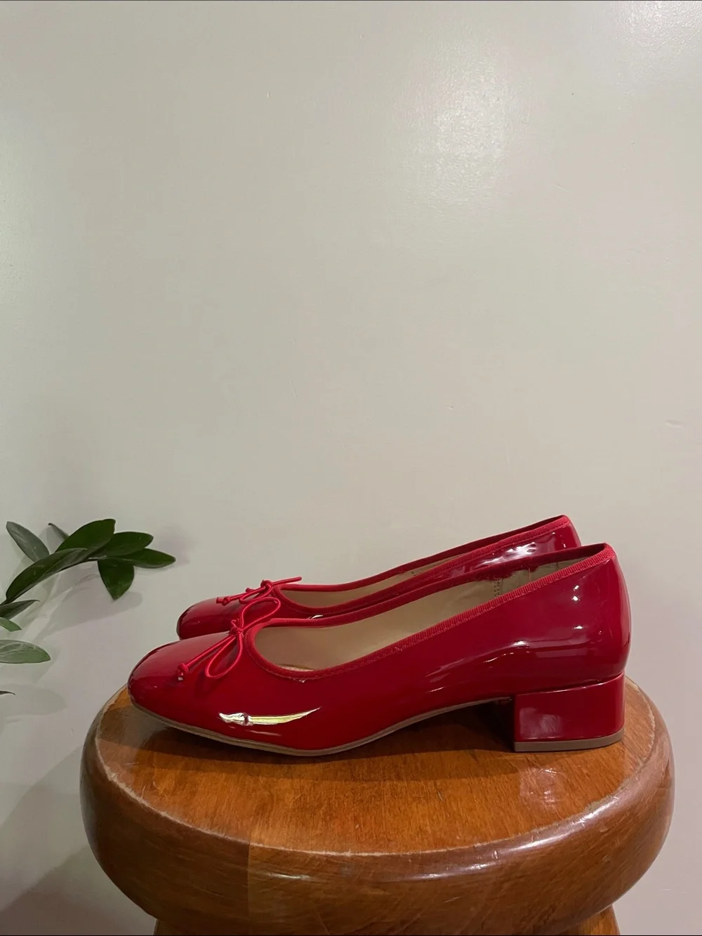a new day ballet patent comfort